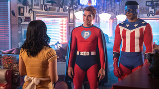 Tricks (killer dolls) and treats (Archie in spandex) abound on a very <i>Riverdale </i>Halloween
